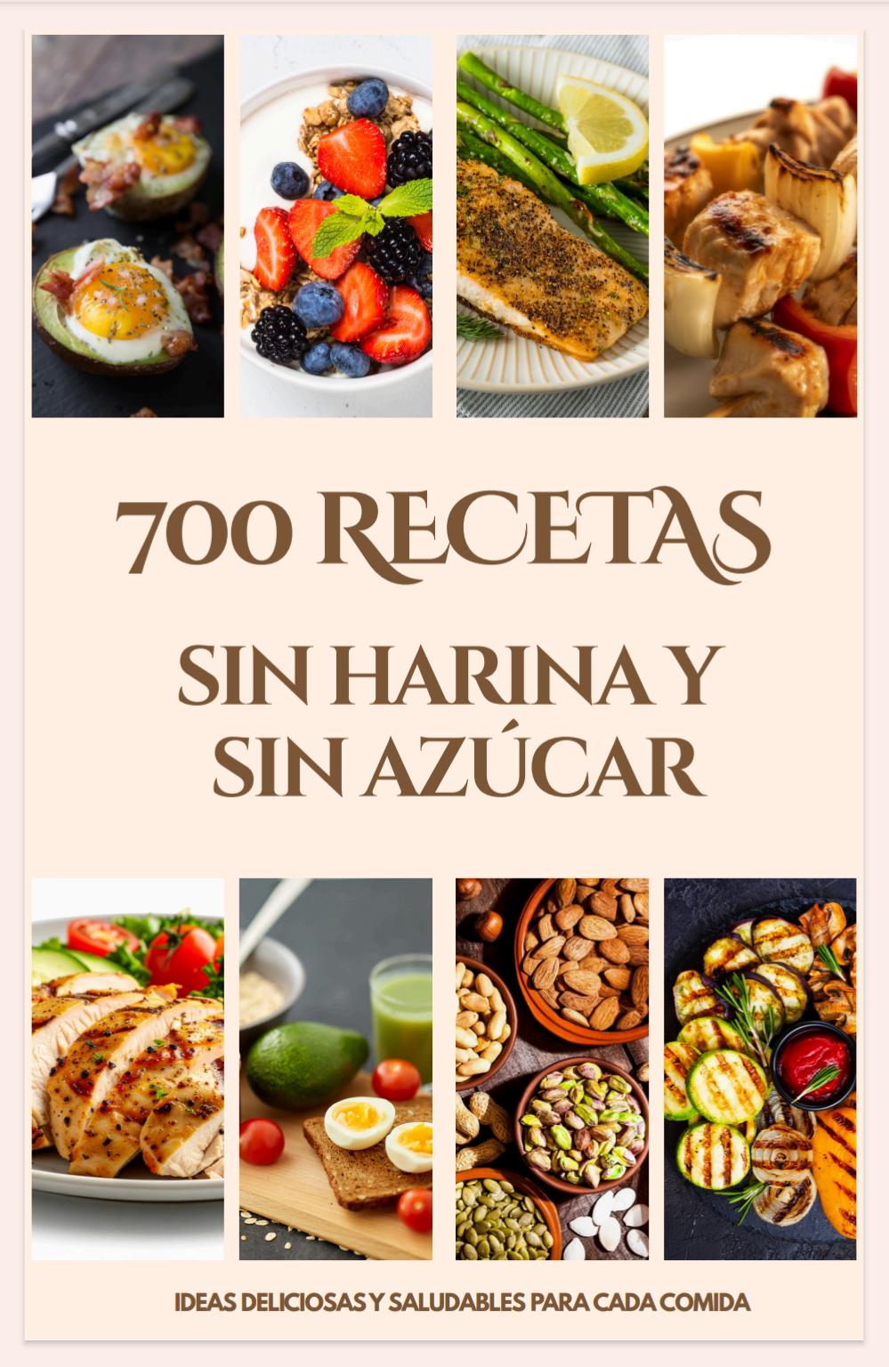 Recetas saludables sin Harina y Sin azúcar